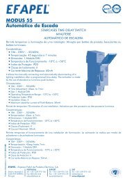 MODUS 55 AutomÃ¡tico de Escada - Efapel