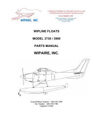 Model 3730/3900 Parts Manual - Wipaire Inc.