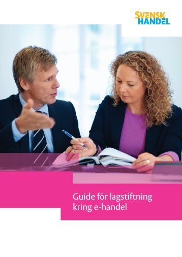 Guide fÃ¶r lagstiftning kring e-handel - Svensk Handel