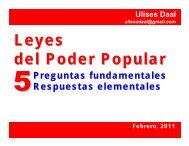 Leyes del Poder Popular