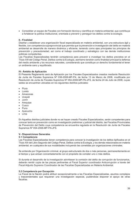 Compendio de la legislación ambiental peruana - CDAM - Ministerio ...