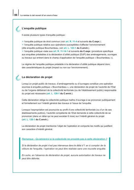 Guide juridique et pratique sur la gestion des milieux aquatiques