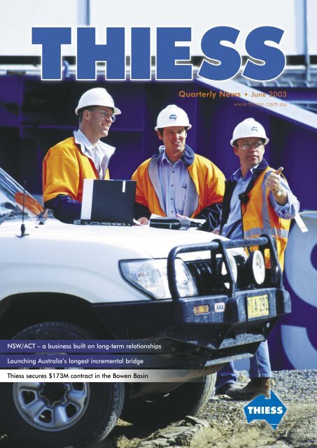 Quarterly News â¢ June 2003 - Leighton Holdings