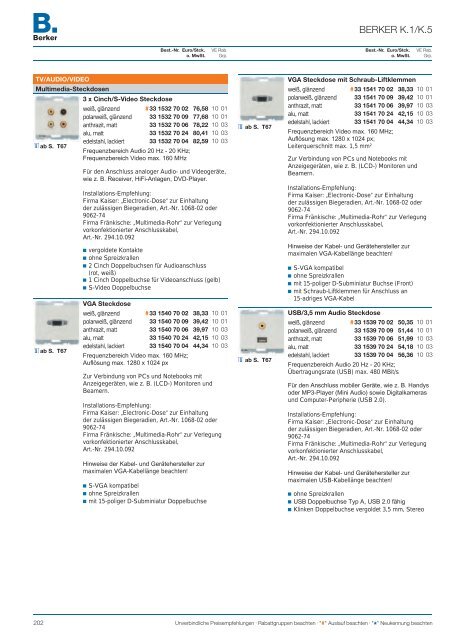 Berker Katalog 2012