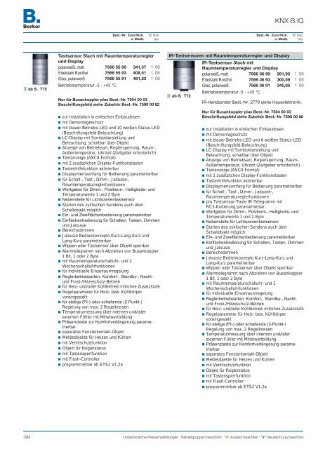 Berker Katalog 2012