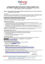 Modulo di comunicazione dei dati catastali - AMGA