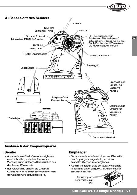 Bedienungsanleitung (PDF/20MB) - Tamiya