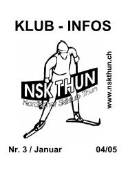 Heft Nr. 3 04/05 (PDF-File, 300kb) - NSK Thun