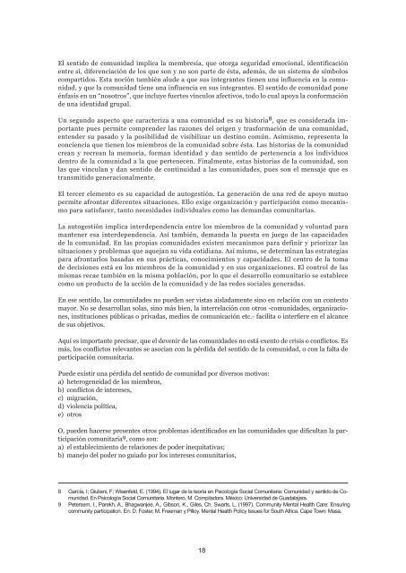 Salud mental comunitaria - Coordinadora Nacional de Derechos ...