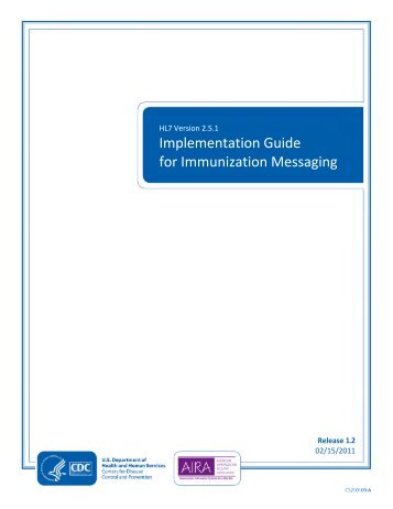 CDC HL7 2.5.1 Implementation Guide