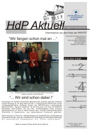 HdP Aktuell - Gemeinnützige Gesellschaft für Paritätische ...