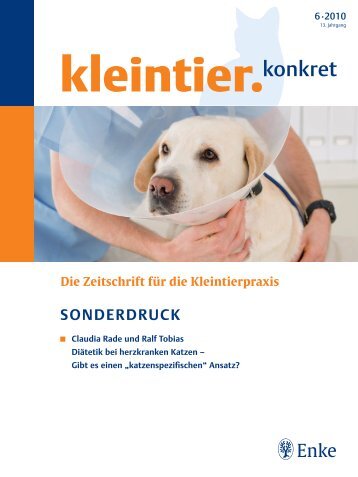SONDERDRUCK - ROYAL CANIN Tiernahrung GmbH & Co. KG