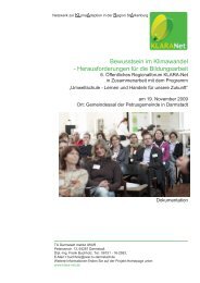 Nachhaltigkeitsstrategie Hessen: Vorstellung des ... - KLARA-Net