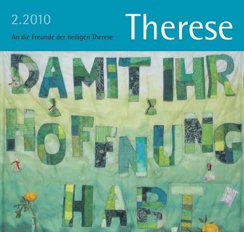 An die Freunde der heiligen Therese - Therese von Lisieux