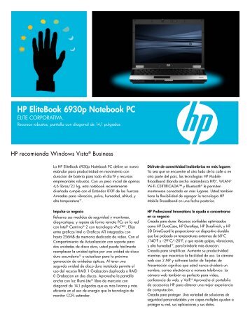 HP EliteBook 6930p Notebook PC - Warranty Life