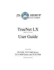 Truenet LX Manual - Solstice