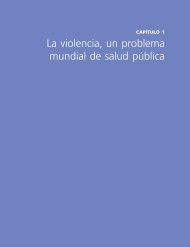 Capítulo 1. La violencia, un problema mundial de ... - libdoc.who.int