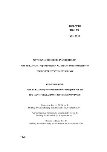 BRL 9500-02 bindend 110930.pdf - Certificaten Beheer - Komo