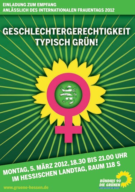 Montag, 5. März 2012, 18.30 bis 21.00 Uhr iM hessischen Landtag ...