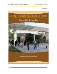 WASC INTRO.pdf - John F. Kennedy High School