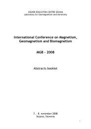 International Conference on Magnetism, Geomagnetism and ...