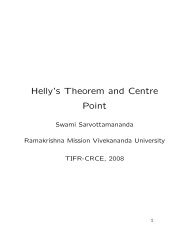 Helly's Theorem and Centre Point