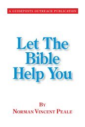 Let The Bible Help You Let The Bible Help You - Guideposts ...