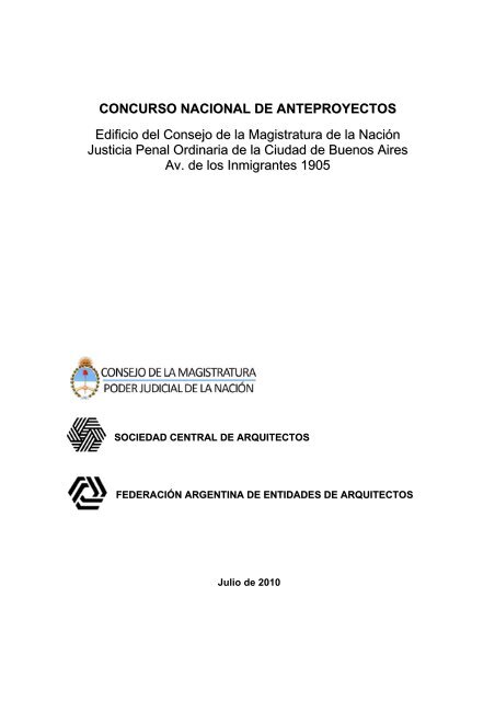 bases-concurso-cmn - Sociedad Central de Arquitectos