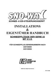 Einbauanleitung Snow Way