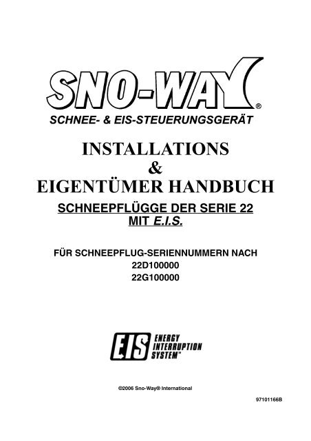 Einbauanleitung Snow Way