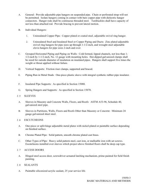 DIVISION 1 - GENERAL REQUIREMENTS - IDEAS-EC