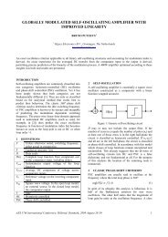 globally modulated self-oscillati g amplifier with improved li ... - Hypex