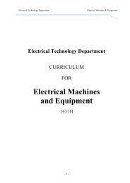 Electrical Machines and Equipment