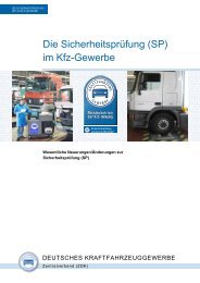 Die SicherheitsprÃ¼fung (SP) im Kfz-Gewerbe - Kfz-Innung Oberfranken