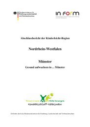 Abschlussbericht der Kinderleicht-Region Nordrhein-Westfalen ...