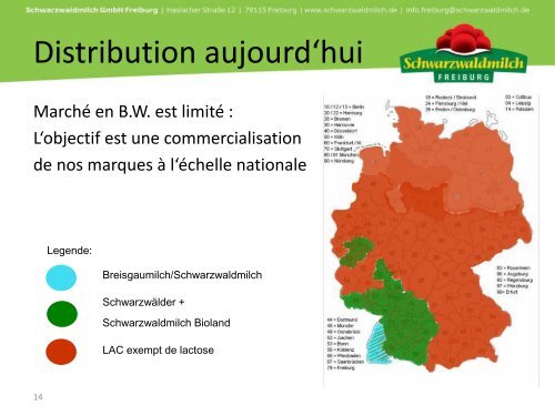 Présentation laiterie Schwarzwaldmilch – Johannes ... - Opaba