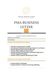 PMA BUSINESS LETTER - patton moreno & asvat