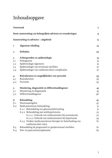 Richtlijn Diabetische nefropathie (2006) - Kwaliteitskoepel
