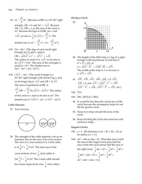 Chapter 14 Answers - BISD Moodle