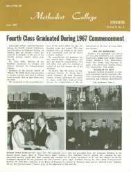 Fourth Class Graduated During 1967 Commencement - Methodist ...