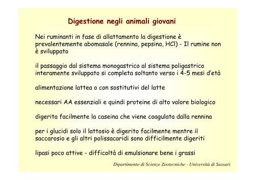 13. Apparato digerente poligastrici .pdf - Scienze Zootecniche