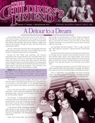 ADetourtoaDream - Children's Home Society