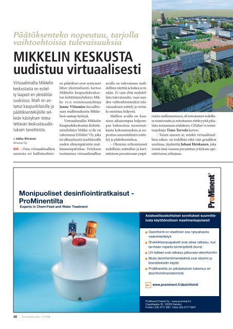 Lataa (pdf) - Kuntatekniikka.Fi