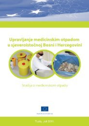 Upravljanje medicinskim otpadom u sjeveroistoÄnoj ... - Ekologija.ba