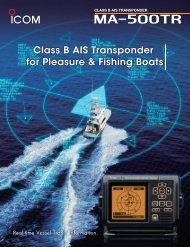 Class B AIS Transponder for Pleasure & Fishing ... - VHF Group AS