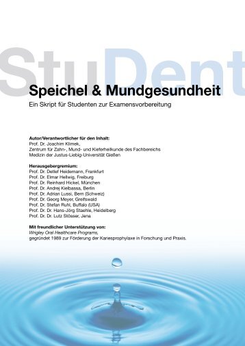 StuDent Speichel & Mundgesundheit