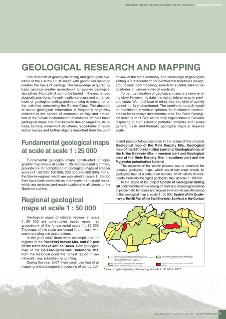 State Geological Map at Scale 1
