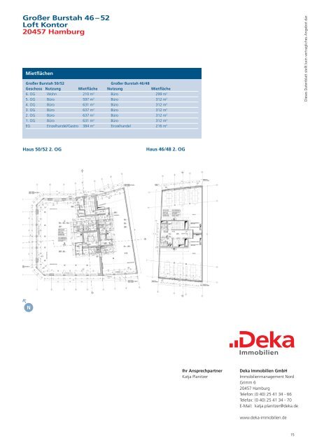 Factsheet Booklet Hamburg - Deka Sterne in Hamburg