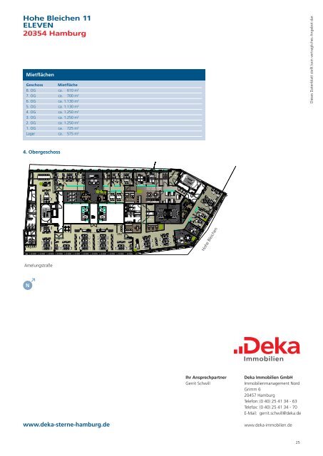 Factsheet Booklet Hamburg - Deka Sterne in Hamburg