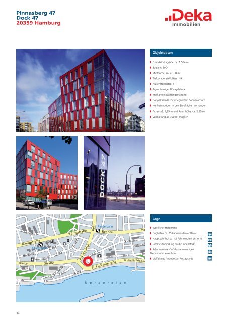 Factsheet Booklet Hamburg - Deka Sterne in Hamburg